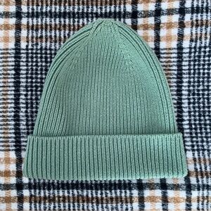 GAP ribbed cotton blend beanie